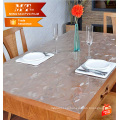 Lona de PVC de alta calidad de 0,25 mm de cristal claro en rollos utilizados para tapa de mesa y cualquier propósito de cubierta